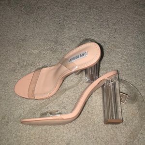Clear Perspex Heels
